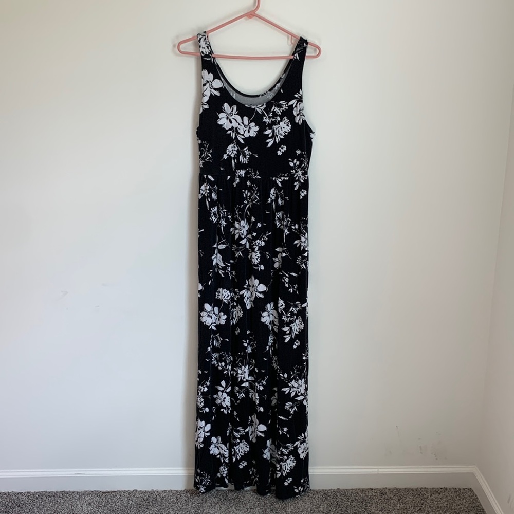 Floral maxi dress